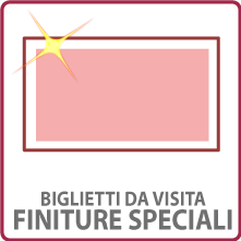 Biglietti da visita "Finiture speciali"