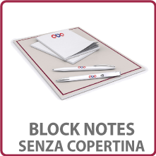 BLOCK NOTES SENZA COPERTINA