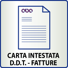 Carta intestata, D.D.T. Fatture