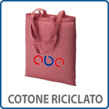 Shopper in cotone riciclato