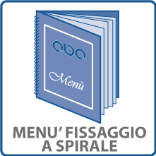 link al listino menù fissaggio a spirale