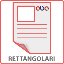 volantini rettangolari