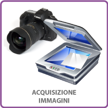 acquisizione immagini tramite fotografia