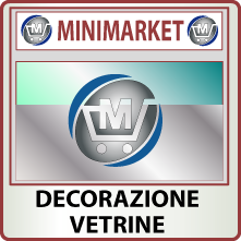 Decorazione vetrine, vetrofanie